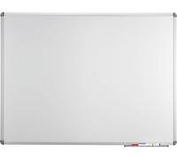 Maul Tableau blanc MAULstandard, Emaille (l x H) 60 cm x 45 cm blanc revêtement émail boîte de rangement fournie, format paysage