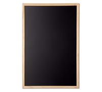MAUL Tableau noir pour craie cadre en bois 900 x 600 mm