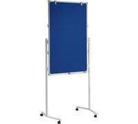 MAUL Tableau d'animation MAULpro 120 x 75 cm mobile réglable en hauteur bleu blanc