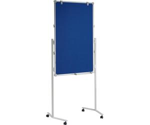 MAUL Tableau d'animation MAULpro 120 x 75 cm mobile réglable en hauteur bleu blanc