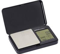 Maul Taschenwaage MAULpocket II, 500 g Balance de poche 1611590 Plage de pesée (max.) 500 g à pile(s) noir
