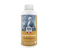 MAULER Cire liquide parquet et meuble bois - La Bourgeoise Incolore 1L | A base de Cire d'Abeille - Protection tache & salissure Effet Déperlant - Ravive la teinte - Manufacture Mauler depuis 1919
