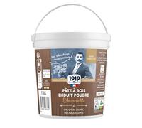 MAULER Enduit bois - Pâte à bois poudre - L'increvable Chêne Clair 1kg | Petit & Gros Rebouchage - Intérieur/extérieur, ne fendille pas, adhérence extrême - Manufacture Mauler depuis 1919