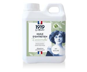 MAULER - Huile entretien parquet huilé - tout bois huilé Mat 1L | Redonne une protection contre les taches, rayures et chocs NF16640 - Aspect Bois Naturel - Manufacture Mauler depuis 1919