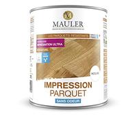 MAULER - Impression Parquet - 1L - Incolore - Sans Odeur - Durcit et Renforce Le Bois de Vos Parquets, Planchers et Escaliers