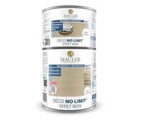 MAULER - Peinture effet bois multisupports 1,5L - Meuble, cuisine, bain - Kit peinture + Vernis - Imite le veinage du bois - Noyer
