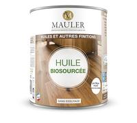 Mauler Pro - Huile Parquet & Boiserie NF 16640 - Ultra Mat Incolore 0,25L | Excellente résistance aux taches et rayures - Sans Essuyage - Qualité Professionnelle depuis 1919