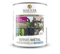 MAULER Pro - Vernis Métal pour Extérieur - Brillant Incolore 1L | Antirouille préventif et fixe la rouille existante en empêchant son développement - Qualité Professionnelle depuis 1919