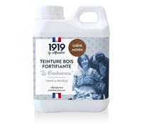 MAULER Teinture Bois Intérieur Anti-Tache - La Fortifiante Chêne Moyen 2,5L | 2 en 1 Teinte et Fond Dur - A base de résine antitache - Faible Odeur - Manufacture Mauler depuis 1919