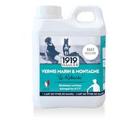 MAULER Vernis Bois Extérieur Antitache & UV - Le Robuste Mat Incolore 1L | Effet déperlant, Protection Intempérie Climat Extrême - NF 16640 - Ne jaunit pas - Manufacture Mauler depuis 1919