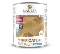 MAULER - Vitrificateur parquet & escalier incolore Aspect Brillant 2,5L - protection taches, rayures, usure longue durée, ecolabel et dépolluant l'air