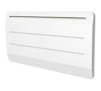 MAUNA Radiateur électrique à inertie sèche 2000W Écran LCD Blanc 85x11x45cm