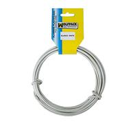 Maurer 1010508 Rouleau de fil de fer plastifié Blanc 15 m Taille 16/2,7 mm