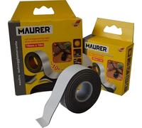 MAURER Ruban en Silicone Auto-agrippant Noir 3 m x 25 mm