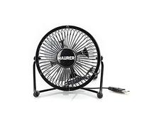 MAURER Ventilateur de bureau Ø 10 cm. Fonctionnement USB
