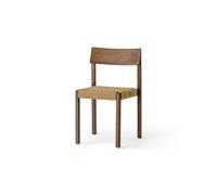 Mauro Chaise de Salle à Manger Chêne Teinté Foncé/Corde de Papier