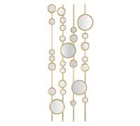 Mauro Ferretti 0321620000 - Décoration murale avec miroirs - Doré