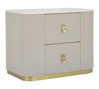 Mauro ferretti Commode bois métal - Crème