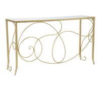 Mauro ferretti console design métal - or