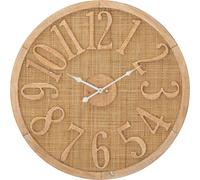 Mauro Ferretti horloge murale Boho Ø 60x4,5 cm blanc naturel