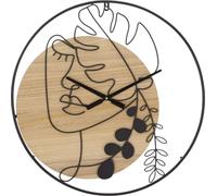 Mauro Ferretti horloge murale Elegant Ø 60x2 cm brun noir