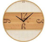 Mauro Ferretti horloge murale Fuji Ø 50x3,5 cm naturel