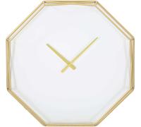 Mauro Ferretti Horloge murale Goldy octogonale Ø 56x6,5 cm or