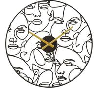 HORLOGE MURALE VISAGES
