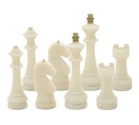 Mauro Ferretti Italian Design Vase en céramique Shopping 18 x 45 cm Blanc Or