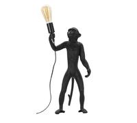 Mauro Ferretti Lampe de table Monkey Noir cm Ø 26 x 34 x 55 cm
