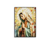 Toile décorative avec cadre Madonna 72 x 4 x 102 cm.