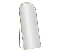 Mauro Ferretti Miroir de sol LED Hollywood Arc 70 x 6-45 x 170 cm