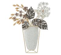 MAURO FERRETTI SRL PANNELLO in Ferro Vase CM 45,5X7,5X53