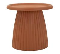 Mauro Ferretti Table basse Geax rouge cm Ø 50X45