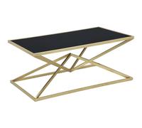 Mauro ferretti Table basse métal - Doré noir