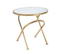 Mauro ferretti Table d'appoint ronde - Or
