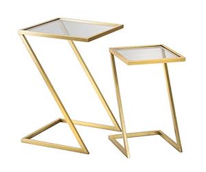 mauro ferretti TAVOLINETTI Z Coppia CM 40X40X60-30X30X50