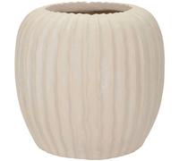 Vase en magnésie Mist 26.5 x 26 cm.