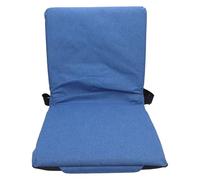 Mavaol Coussin de Chaise Pliante d'extérieur, Coussin de Stade Pliable, Portable, à Une Seule épaule, pour la pêche, Le Camping, Bleu
