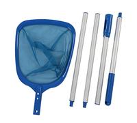 Mavaol Filet d'écumoire de Piscine Filet de Nettoyage de Piscine Professionnel de Grande capacité avec Poteau Extensible pour piscines, spas et fontaines, fabriqué en de Nylon Robuste