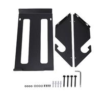 Mavaol support de scie circulaire mural, support de rangement en métal peu encombrant, organisateur d'outils pour atelier, garage et hangar