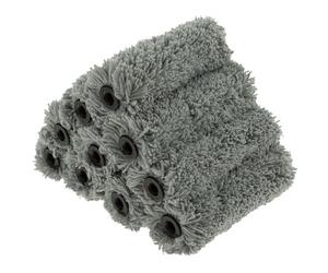 Maverick 421 Series V Lot de 10 Housses Professionnelles en Microfibre pour Mini Rouleau de Peinture Gris 15 mm