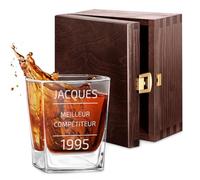 Maverton 250ml Verre a whisky personnalisé, Cadeau anniversaire Homme | Verre classique pour les connaisseurs de whisky, Un cadeau personnalisé pour homme, Cadeau Noel, Connaisseur