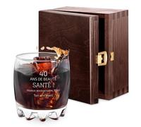 Maverton 310ml Verre à Whisky Personnalisé - Accessoire pour les Connaisseurs de Whisky - Cadeau Femme - Cadeaux Anniversaire Femme - Cadeau Personnalisé - Verre Élégant pour Elle - Santé