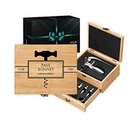 Maverton Coffret du Sommelier, Cadeau d'accessoires pour Le vin, Set Sommelier personnalisé, Cadeau pour Chaque Homme - Cadeau Noel - fameux millésime