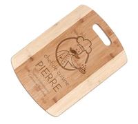 Maverton Planche à découper en bambou, Plateau personnalisé pour lui | Planche de cuisine avec gravure pour anniv, Planche apéro pour hommes, pour chef, pour papa, anniversaire