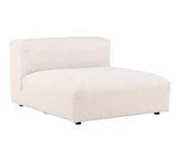 Paris Prix - Module de canapé Mavi centre 135 cm Beige