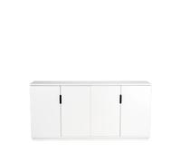 Mavis Buffet Aoko 77x160 cm Blanc laqué