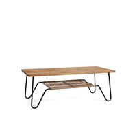 Mavis Table basse Marcel Chêne huilé rustique. 140x70
