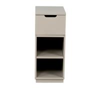 Mavis Table de chevet Aoko 72 cm 1 tiroir Beige